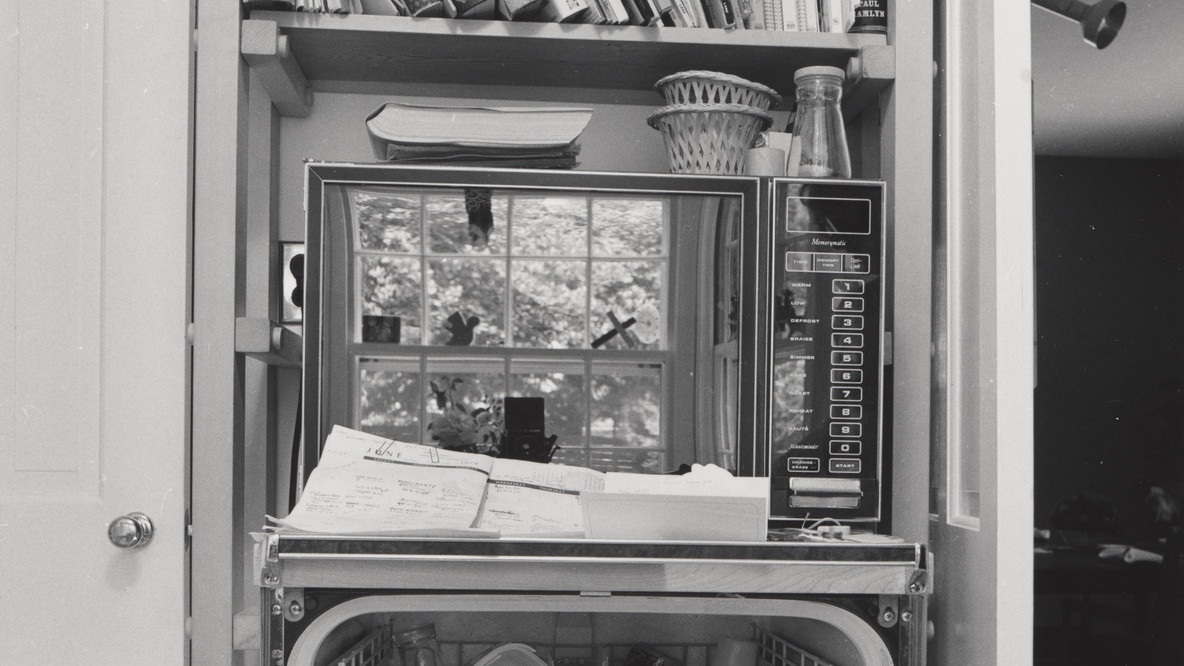 Joanne Leonard. Kitchen, Sue&#39;s Home, Ann Arbor, MI. 1978. Gelatin silver print, 6 9/16 × 6 3/4&#34; (16.7 × 17.1 cm). Gift of the artist in honor of Julia Marjorie Leonard and in memory of P. Alfred and Marjorie R. Leonard