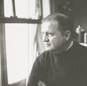 Hans Namuth. Photography session with Ad Reinhardt for a series on American artists. Gelatin silver print, 2 1/4 × 2 1/4&#34; (5.8 × 5.7 cm). Photographic Archive, Hans Namuth photographs of American Artists. The Museum of Modern Art Archives, New York