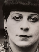 Lucia Moholy. Florence Henri. 1927. Gelatin silver print, 14 5/8 x 11&#34; (37.2 x 27.9 cm). Thomas Walther Collection. Gift of Thomas Walther