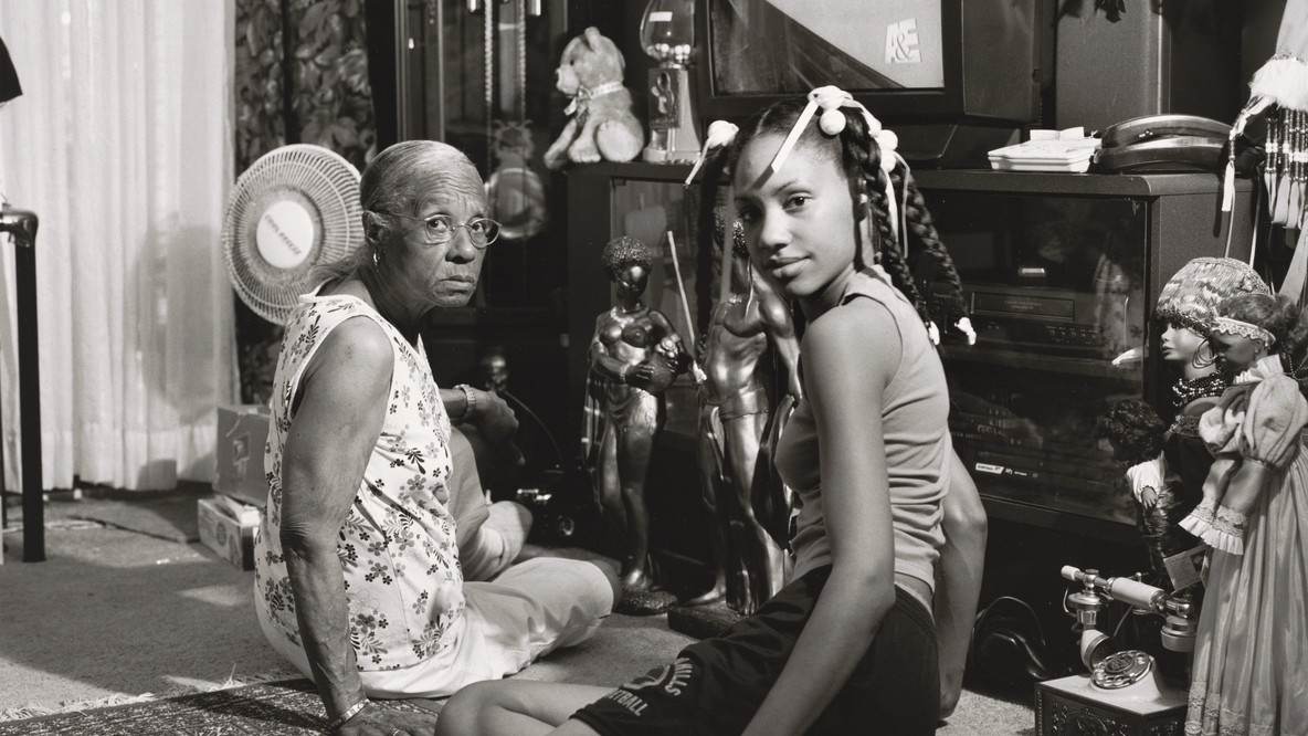 LaToya Ruby Frazier. Grandma Ruby and Me. 2005. Gelatin silver print, 18 3/8 x 23 5/16&#34; (46.7 x 59.2 cm). The Photography Council Fund