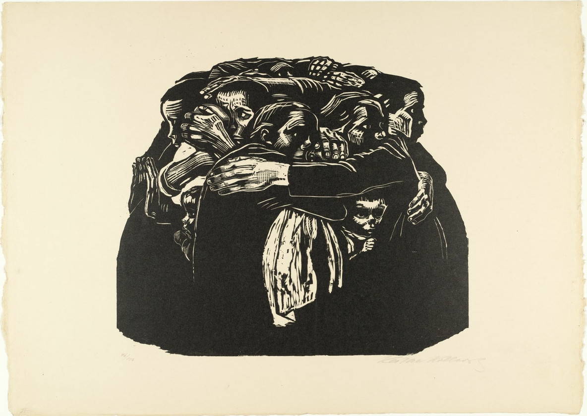 Käthe Kollwitz. The Mothers (Die Mütter) from War (Krieg) 1921–22, published 1923