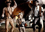 The Texas Chainsaw Massacre Part 2. 1986. USA. Directed by Tobe Hooper. Courtesy of Everett Collection.