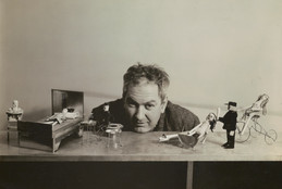 Alexander Calder. Photograph of Alexander Calder. 1943. Gelatin silver print, 9 9/16 × 6 7/16&#34; (24.3 × 16.3 cm). Photographic Archive, Artists and Personalities. The Museum of Modern Art Archives, New York