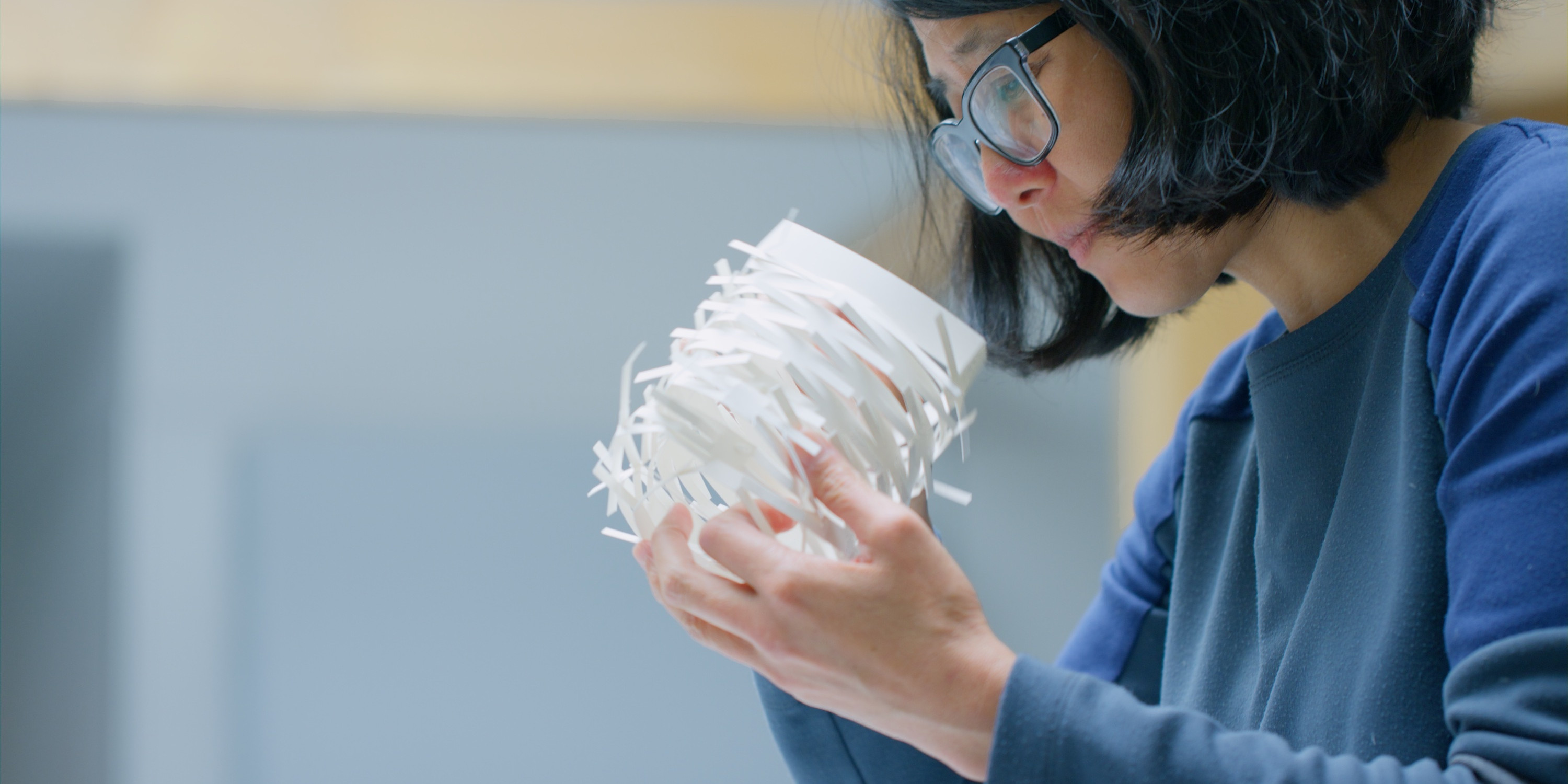 Joyce Hwang, in a still from Built Ecologies: Architecture and Environment, June 2022. © 2022 The Museum of Modern Art, New York