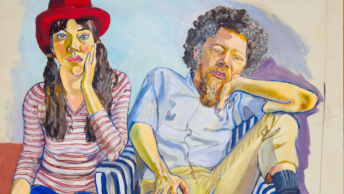 Alice Neel. Benny and Mary Ellen Andrews. 1972. Oil on canvas, 60 x 50&#34; (152.2 x 127 cm). Gift of Agnes Gund, Blanchette Hooker Rockefeller Fund, Arnold A. Saltzman Fund, and Larry Aldrich Foundation Fund (by exchange)