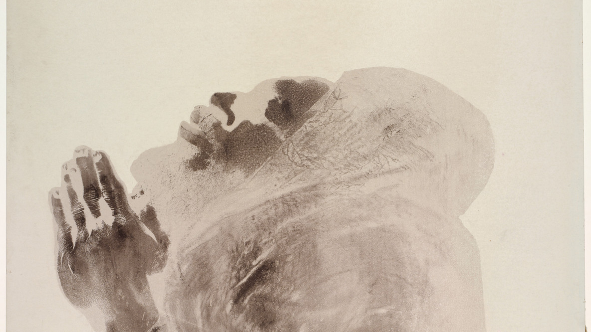 David Hammons. Untitled. 1969. Pigment on board, 36 1/4 x 25 1/8&#34; (92 x 63.8 cm). The Friends of Education of The Museum of Modern Art, the General Print Fund, and Committee on Drawings Funds