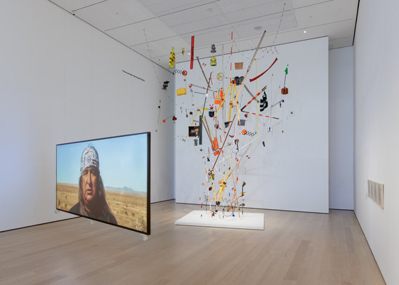 Installation view of Projects: Carolina Caycedo and David de Rozas