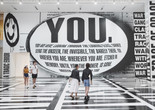 Installation view of Barbara Kruger: Thinking of You. I Mean Me. I Mean You., The Museum of Modern Art, New York, July 16, 2022–January 2, 2023. Photo: Gus Powell