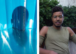 From left: Wolfgang Tillmans. blue self–portrait shadow. 2020; Wolfgang Tillmans. Don Christian Jones (DonChristian). 2016. Images courtesy of the artist, David Zwirner, New York/Hong Kong, Galerie Buchholz, Berlin/Cologne, Maureen Paley, London