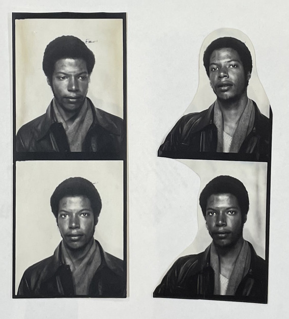 Brad Johnson in Paris, c. 1972–73