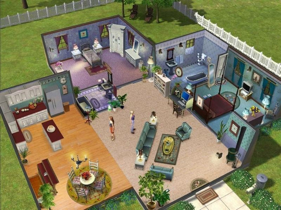 Will Wright. The Sims. 2000