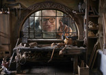 Guillermo del Toro on the set of Guillermo del Toro’s Pinocchio, 2022. Image courtesy Jason Schmidt/Netflix.