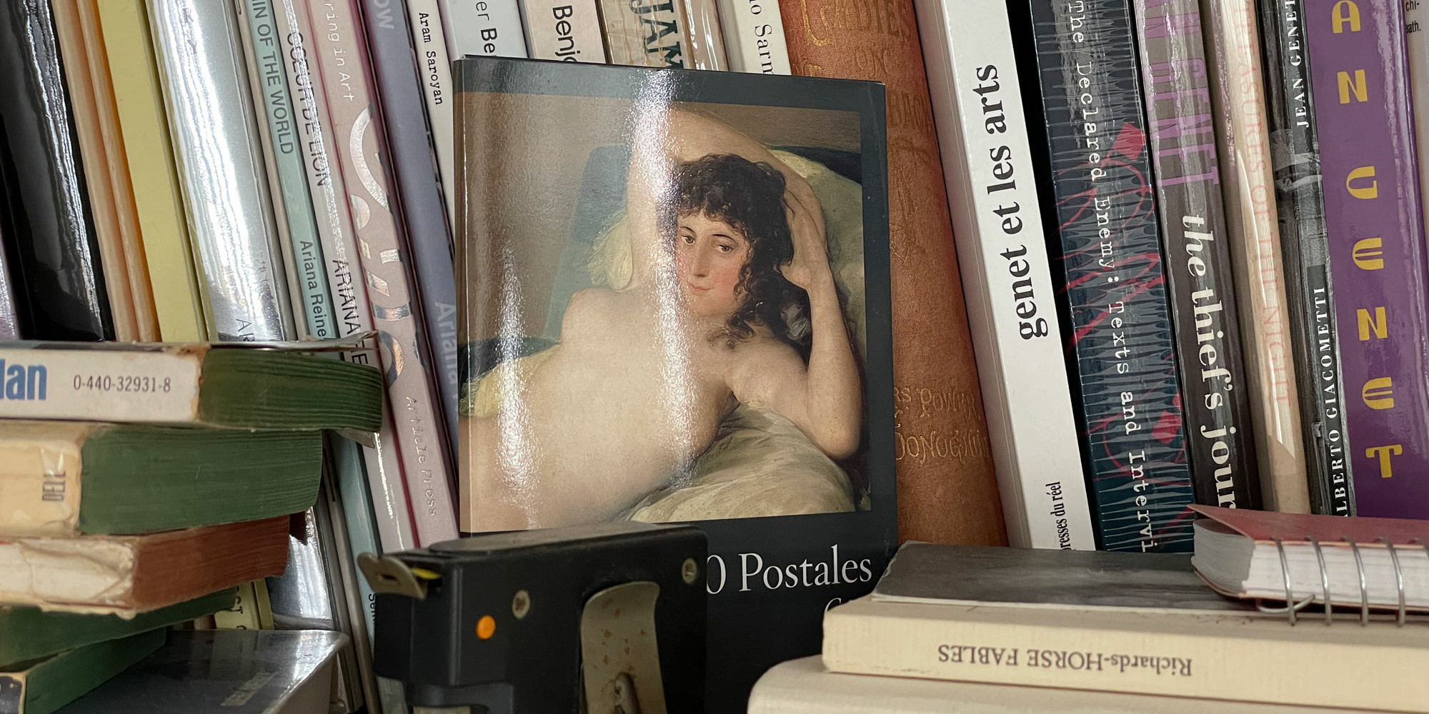 Moyra Davey. Souvenir of the Prado. 2022. Courtesy the artist