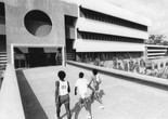 Arieh Sharon. Ife University, Nigeria, 1960s. Yael Aloni Photo Collection, Azrieli Architectural Archive, Arieh Sharon Collectoin, Tel Aviv Museum, Israel. Department of Architecture and Design, The Museum of Modern Art