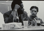 Randy Williams and Donna Henes during presentations for JAM’s Business of Being an Artist workshop series, October–November 1980