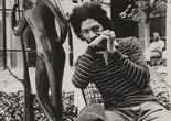 Lona Foote. “‘Summergarden 1985’: Composer/conductor Lawrence ‘Butch’ Morris will give the world premiere of new compositions for violin, viola, cello, bass, English horn, bassoon. ‘Summergarden’ is made possible by a grant from Mobil. (Raindate: Saturday, July 17th) (also pictured: Elie Nadelman’s Man in the Open Air).” 1985. Gelatin silver print, 10 × 8&#34; (25.4 × 20.3 cm). Museum-Related Photographs, 161. The Museum of Modern Art Archives, New York