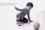 Photograph of Linda Goode Bryant’s son, R. Kenneth Bryant, age five, at Just Above Midtown, Fifty-Seventh Street