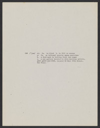 Announcement for the opening of Just Above Midtown, 1974. Collection Linda Goode Bryant, New York