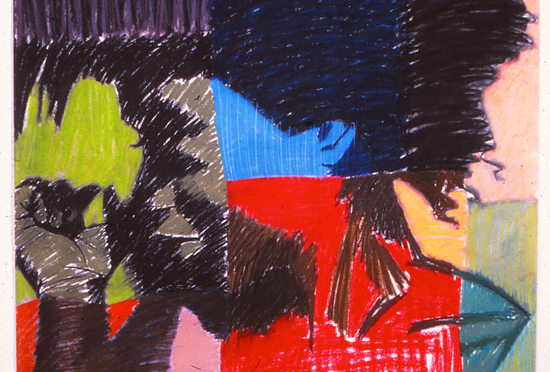Whitfield Lovell. Alva V. 1983. 50 x 38 inches (cm). Courtesy the artist.