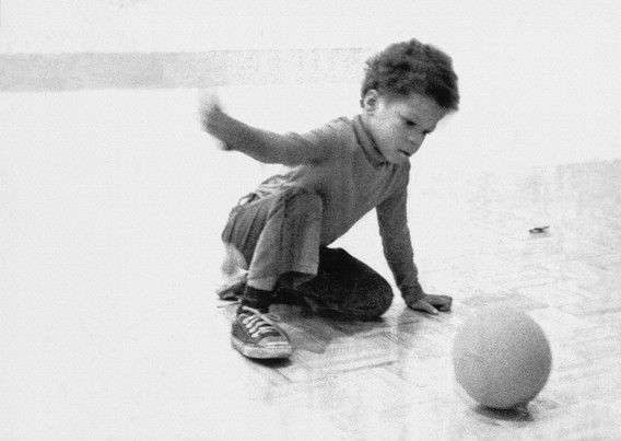 R. Kenneth Bryant (Linda Goode Bryant’s son), five, at the Just Above Midtown, 1974