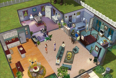 Will Wright. The Sims. 2000. Video game software. Mfr.: Maxis, Inc. The Museum of Modern Art, New York. Gift of Electronic Arts. © 2022 Electronic Arts