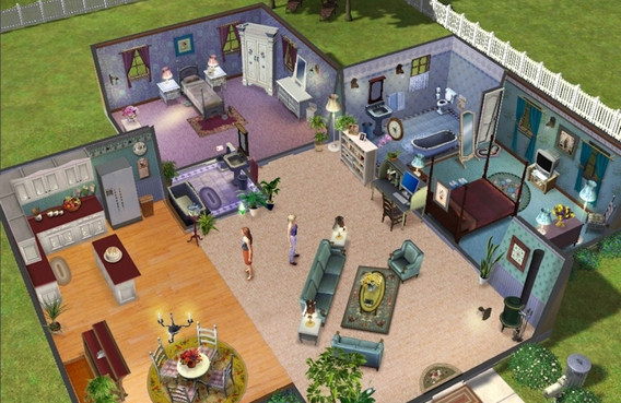 Will Wright. The Sims. 2000. Video game software. Mfr.: Maxis, Inc. The Museum of Modern Art, New York. Gift of Electronic Arts. © 2022 Electronic Arts