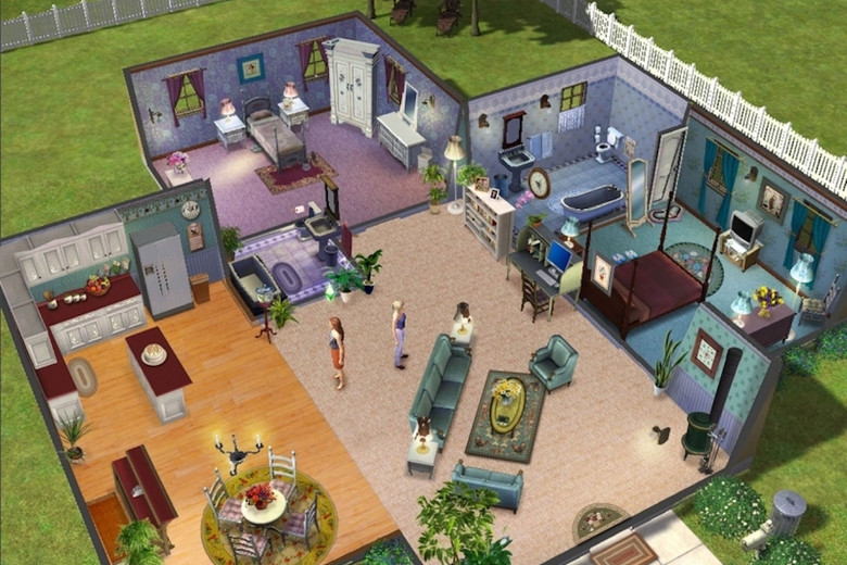 Will Wright. The Sims. 2000. Video game software. Mfr.: Maxis, Inc. The Museum of Modern Art, New York. Gift of Electronic Arts. © 2022 Electronic Arts