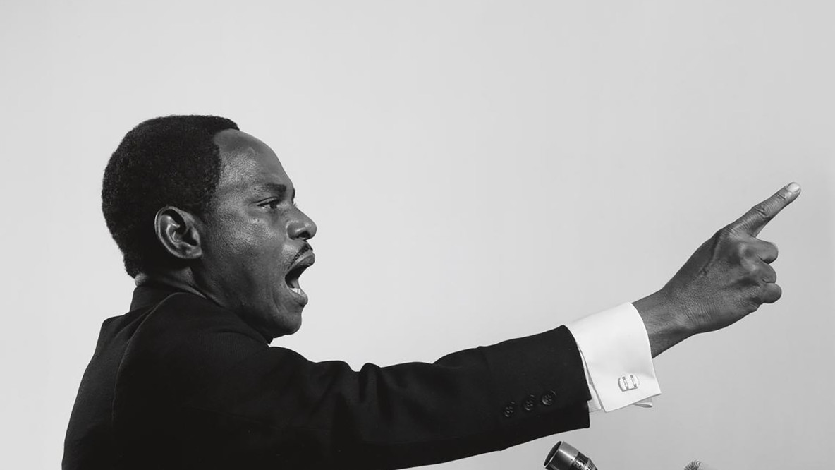 Samuel Fosso. Untitled from the series African Spirits. 2008. Gelatin silver print, 64 1/8 × 48 1/16&#34; (162.8 × 122 cm). The Family of Man Fund. © 2017 Samuel Fosso