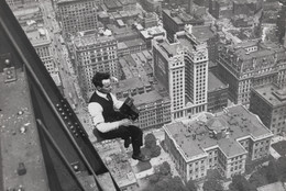 Unidentified photographer. Walter Miller shooting from Woolworth Building. 1912–13. Gelatin silver print, 7 5/8 × 9 9/16&#34; (19.3 × 24.3 cm). Purchase
