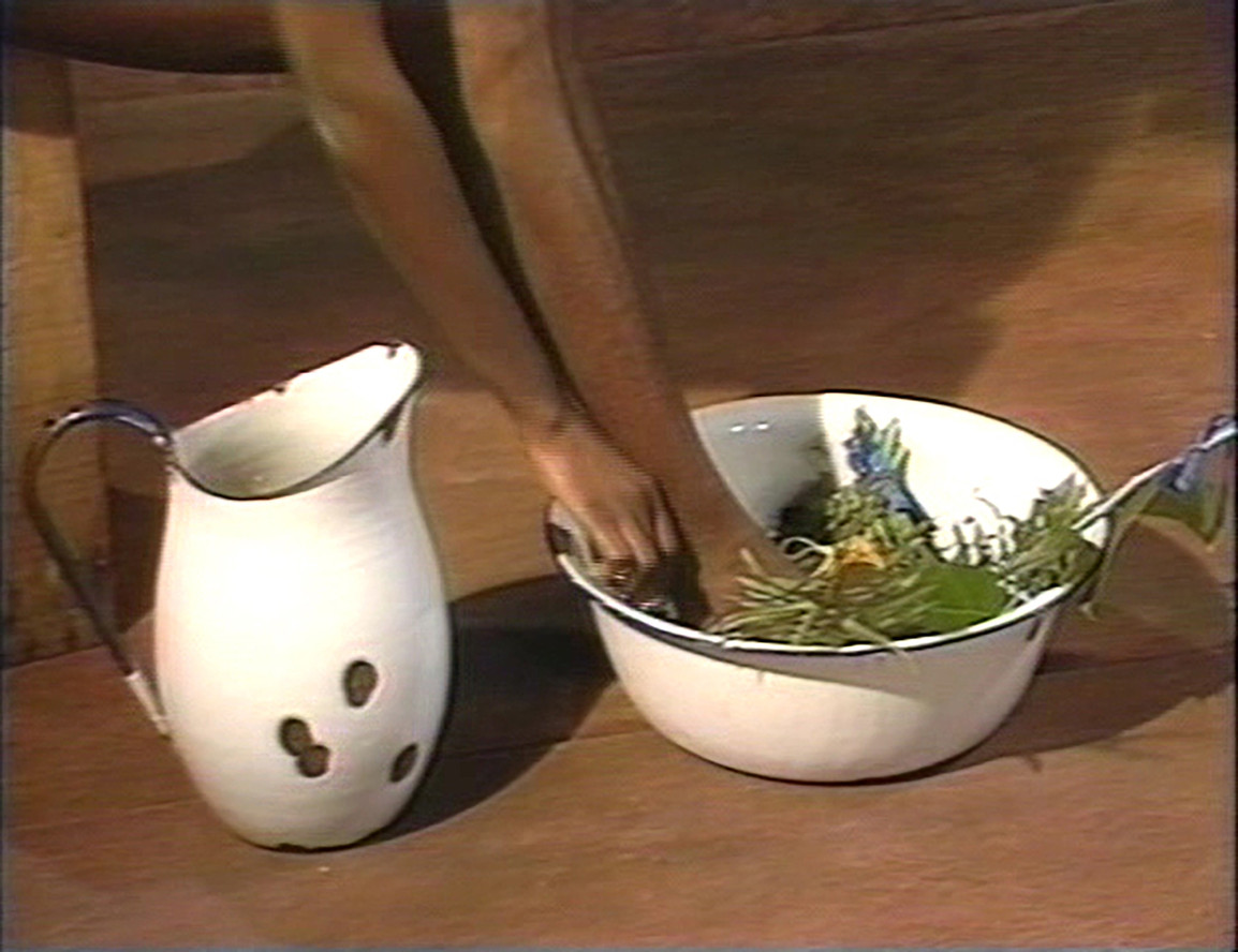 María Magdalena Campos-Pons. Initiation Rite / Sacred Bath (a veces llamado Baño Sagrado). 1991