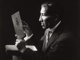 Martín Chambi. Self-Portrait, Cuzco Studio. 1928. Gelatin silver print, printed 1978, 9 3/16 × 7&#34; (23.4 × 17.8 cm). Gift of Edward Ranney in memory of Julia and Víctor Chambi. © 2022 Martín Chambi Archive