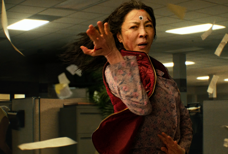 Everything Everywhere All at Once. 2022. Directed by Daniel Kwan, Daniel Scheinert. Courtesy A24
