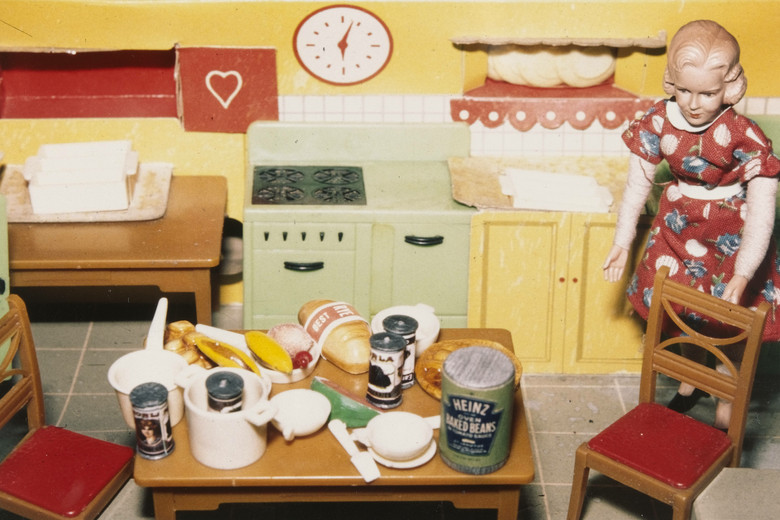 Laurie Simmons. Blonde/Red Dress/Kitchen, from the series Interiors. 1978
