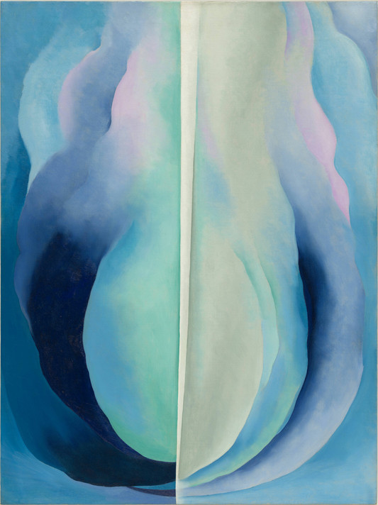 Georgia O’Keeffe. Abstraction Blue. 1927
