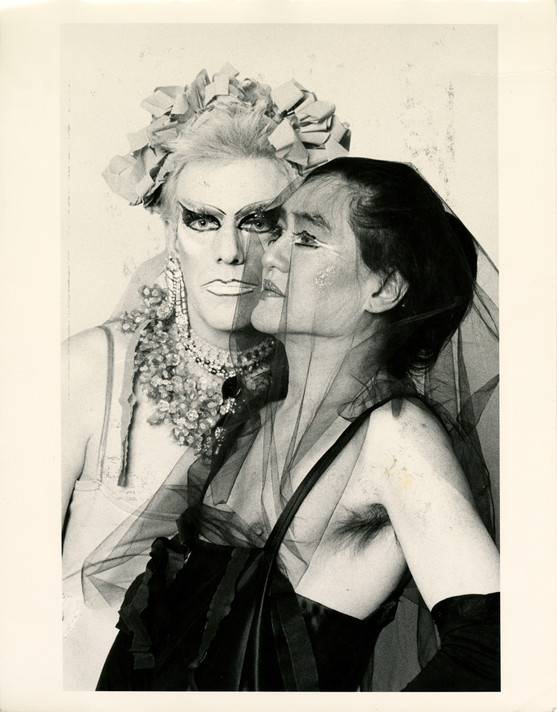 Peter Hujar. Untitled (Ethyl Eichelberger and Agosto Machado). Early 1980s