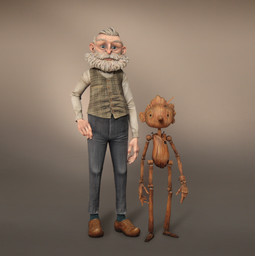 Older Geppetto puppet