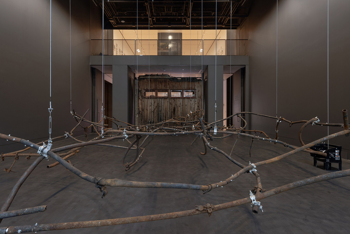 Installation view of the exhibition Yve Laris Cohen: Studio/Theater