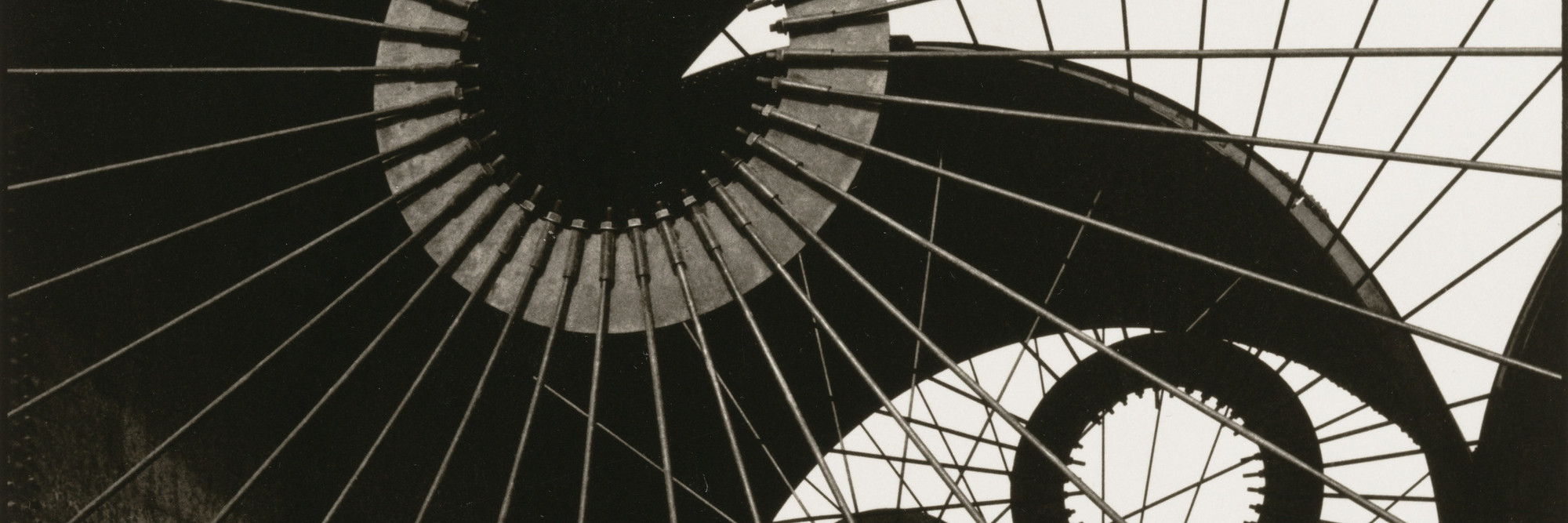 Margaret Bourke-White. Wind Tunnel Construction, Fort Peck Dam, Montana. 1936. Gelatin silver print, 13 × 10&#34; (33.0 × 25.4 cm). Gift of the artist. © 2022 Estate of Margaret Bourke-White / Licensed by VAGA at Artists Rights Society (ARS), NY