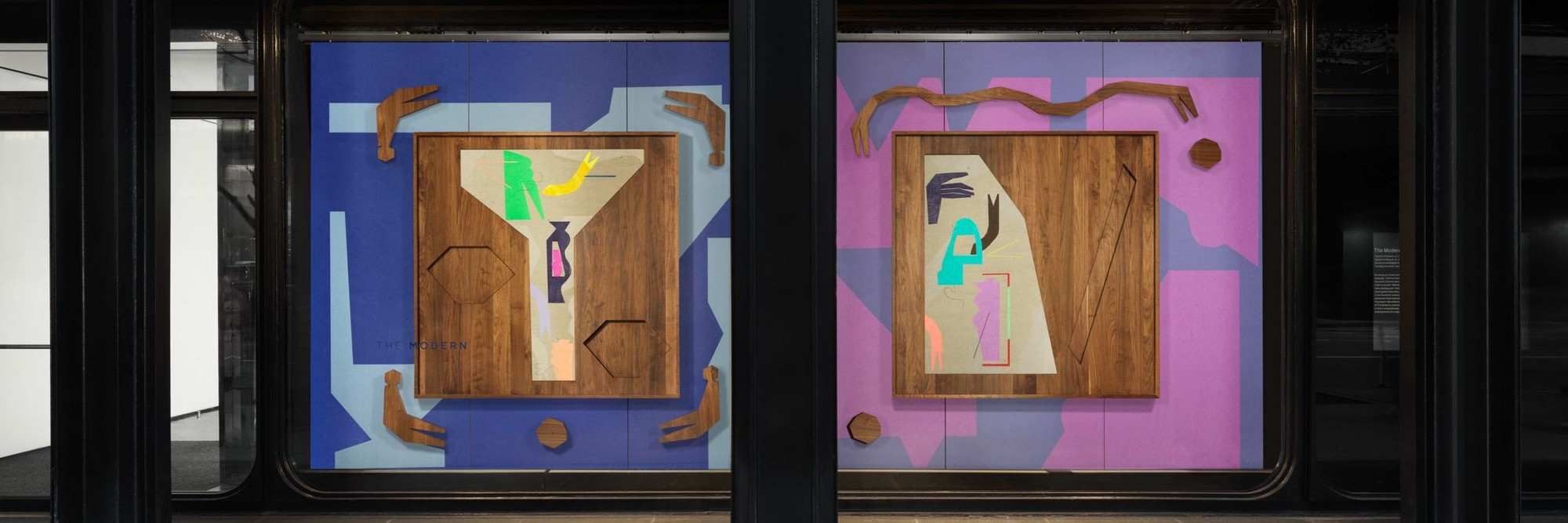 Installation view: The Modern Window: Caroline Kent, Museum of Modern Art, New York. October 29, 2022 - October 2023. Photo: Dan Bradica. Courtesy the artist and Casey Kaplan, New York.