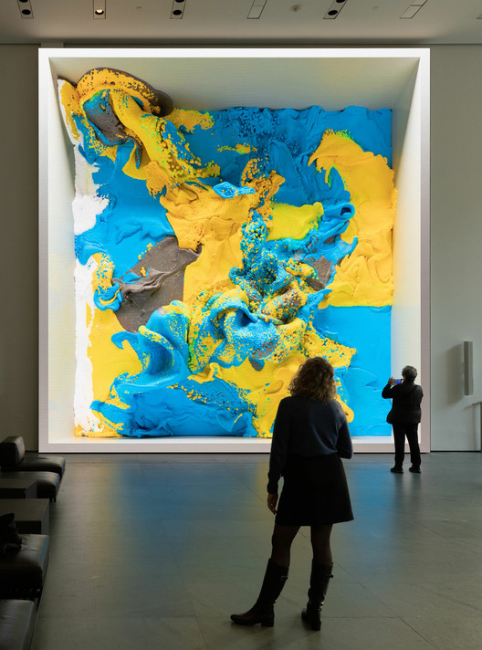 Installation view of Refik Anadol: Unsupervised