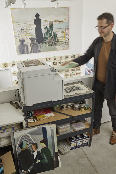 Iosu Aramburu’s studio, 2022