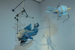 Installation view of Guillermo del Toro: Crafting Pinocchio, The Museum of Modern Art, New York, December 11, 2022 – April 15, 2023. © 2022 The Museum of Modern Art. Photo: Emile Askey