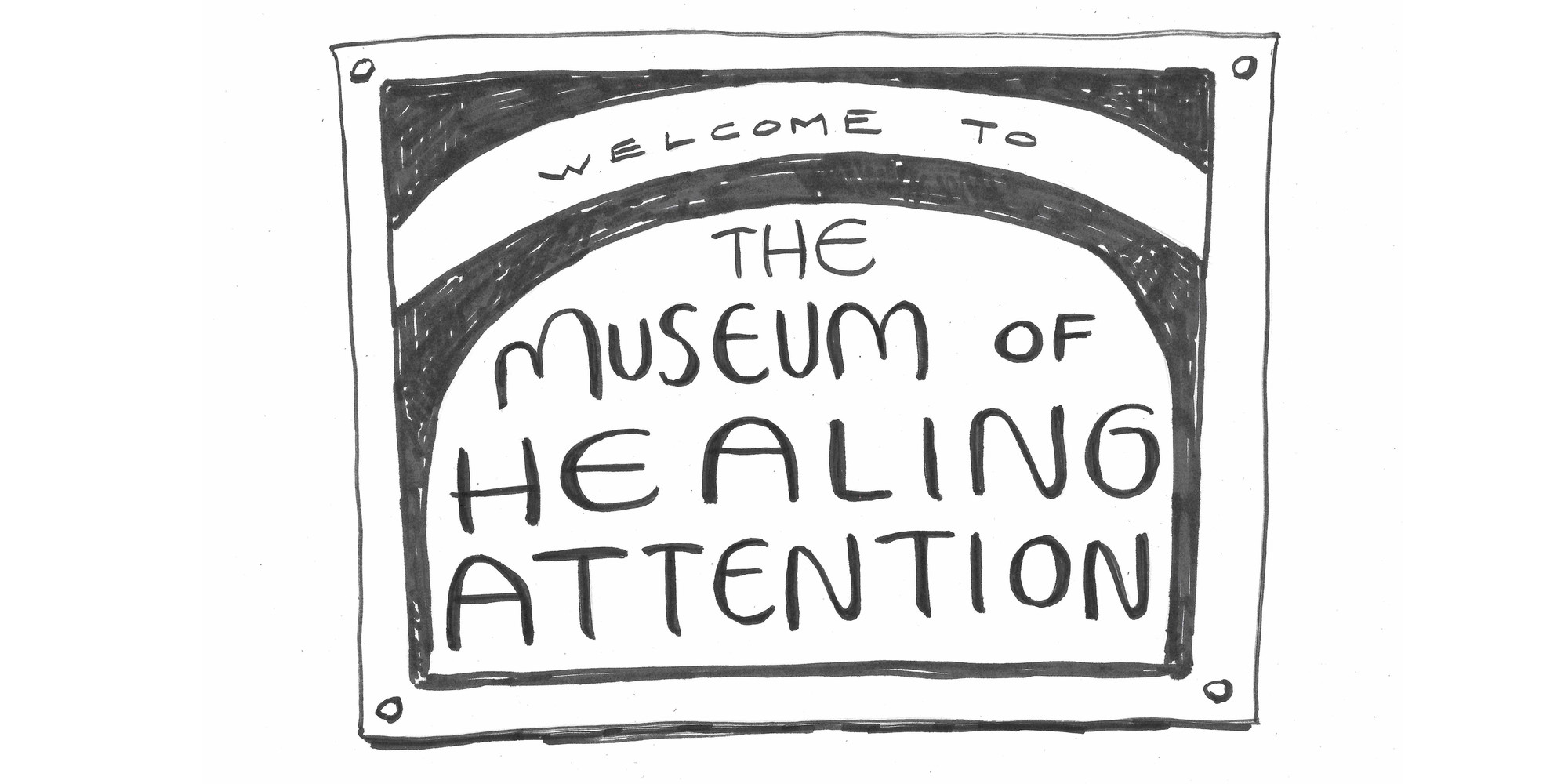 Jessi Rado. Panel from The Museum of Healing Attention. 2022. Courtesy the artist