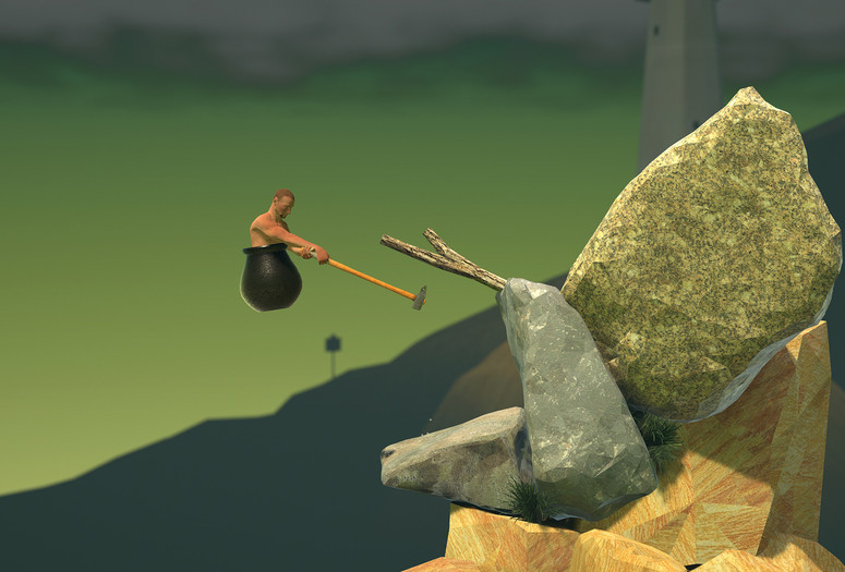 Bennett Foddy. Getting Over It with Bennett Foddy. Video game software. The Museum of Modern Art, New York. Gift of the designer. © 2022 Bennett Foddy