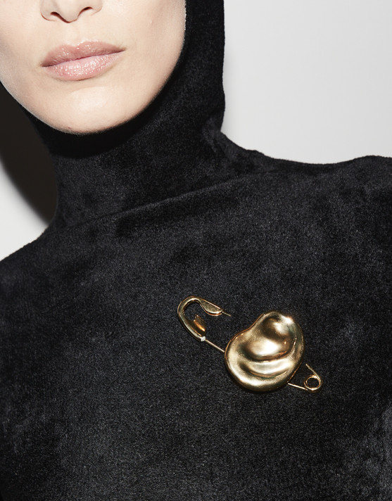 Brooch from the Proenza Schouler Fall Winter 2022 Collection