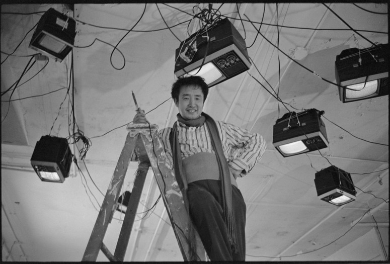Nam June Paik: Moon is the Oldest TV. 2023. USA. Directed by Amanda Kim. Photograph by Peter Moore © Northwestern University, courtesy Barbara Moore