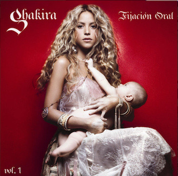 Shakira’s Fijación Oral, Vol. 1 album cover, 2005