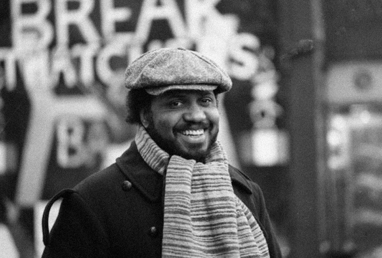 St. Clair Bourne on location in Northern Ireland during making of The Black and the Green. Courtesy Chamba Media.