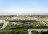 nArchitects. Jones Beach Energy &amp; Research Center. 2018–20. Aerial view looking southeast. Photo: Michael Moran