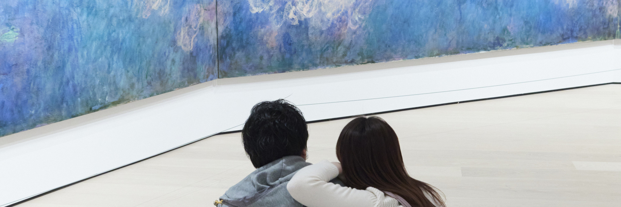 Claude Monet. Water Lilies. 1914–26. Oil on canvas, three panels. The Museum of Modern Art, New York. Mrs. Simon Guggenheim Fund. Photo: Gus Powell